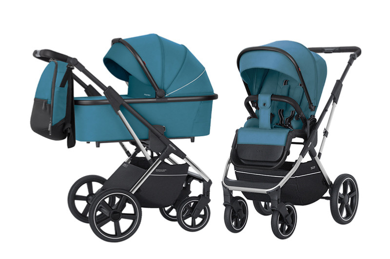 Коляска універсальна 2 в 1 Carrello Aurora CRL-6505 Ocean Blue