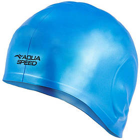 Шапка для плавання EAR CAP VOLUME Aqua Speed 284-02 блакитний, OSFM, Toyman