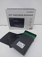 Зовнішній карман Gembird для HDD 2.5" USB 3.0+Kingston A400 240 GB (SA400S37/240G)
