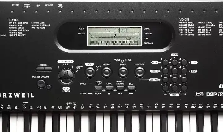 Синтезатор Kurzweil KP70, фото 3