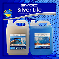 Серебряный бактерицидный комплекс для бассейнов 2х5000 мл SVOD Silver Life
