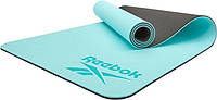 Двосторонній килимок для йоги  Reebok Double Sided 4mm Yoga Mat синій Уні 173 х 61 х 0,4 см RAYG-11042BL
