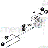 Статор для торцовочной пилы Bosch GCM 12 GDL 1609B02484