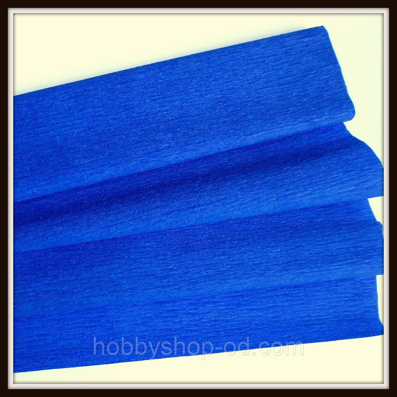 Гофрований папір синій (50*250 см)