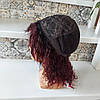 Перука з натурального волосся кучерявий ALESIA-Y1B/30, фото 2