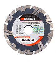 Диск алмазный GRANITE TURBO REINFORCED 125 мм 9-03-125