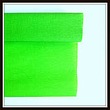 Гофрований папір салатовий (50*250 см), фото 2