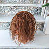 Перука з натурального волосся кучерявий ALESIA 14" - 33, фото 6