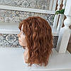 Перука з натурального волосся кучерявий ALESIA 14" - 33, фото 3