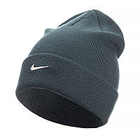 Шапка Nike U PEAK BEANIE SC MTSWSH L Темно-зелений One size (7dFB6527-328 One size)