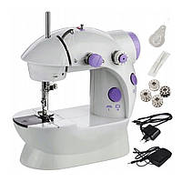 Швейная машинка портативная со столом Mini Sewing SM202A / Мини швейная машинка