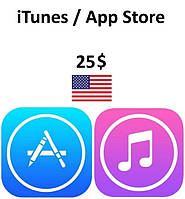 ITunes App Store Gift Card 25 USD