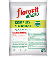 FLOROVIT AGRO Complex NPK 12-11-18 25кг Флоровит