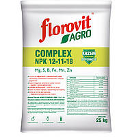 FLOROVIT AGRO Complex NPK 12-11-18 25кг Флоровіт