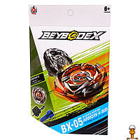 Волчок с запускалкой "бейблейд x", детская игрушка, от 6 лет, Bambi BX-05A