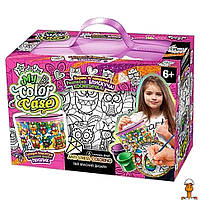 Комплект для творчества "my color case", укр, детская игрушка, совята, от 6 лет, Danko Toys COC-01-05U