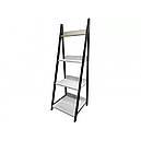 Стелаж з металу/ДСП Дуо Метал-Дизайн Чорний Оксамит, фото 3