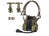 Активні навушники тактичні навушники з кріпленням на шолом HD 16 AND - 926