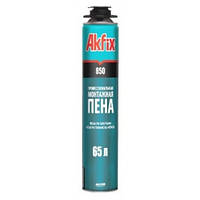Піна монтажна AKFIX профі MEGA 850 мл. (1020г)