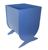 Урна мусорный бак для улицы Ferrum №5 Brilliant Blue (У05) z115-2024