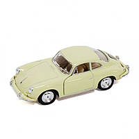 Коллекционная игрушечная модель Porsche 356B Carrera KT5398W инерционная (Бежевый) dl
