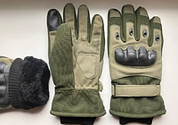 Тактические перчатки на меху, Тактичні теплі рукавиці зимові опт дроп ks-243 AND - 1342