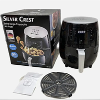 Аэрогриль для дома цифровая безмаслянная фритюрница 6 литров SILVER CREST S-18 2400W ks-299 AND - 1389