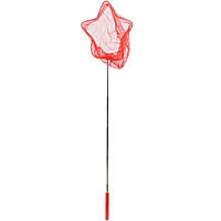 Детский сачок для бабочек "Звезда" MS 1287-3 ручка-телескоп 86 см (Красный) dl