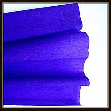 Гофрований папір темно-синя (50*250 см)