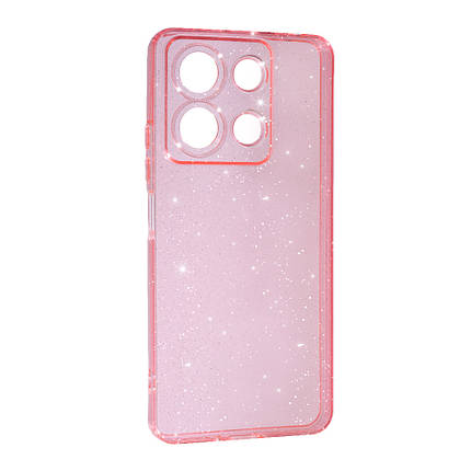 Чохол силіконовий Clear Shine на Xiaomi Redmi Note 13 (5G) / рожевий, фото 1