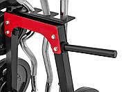 Стійка для дисків і грифів Hop-Sport HS-1008A компактна для домашнього спортзалу зберігання інвентарю, фото 5