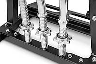 Стійка для дисків і грифів Hop-Sport HS-1008A компактна для домашнього спортзалу зберігання інвентарю, фото 8