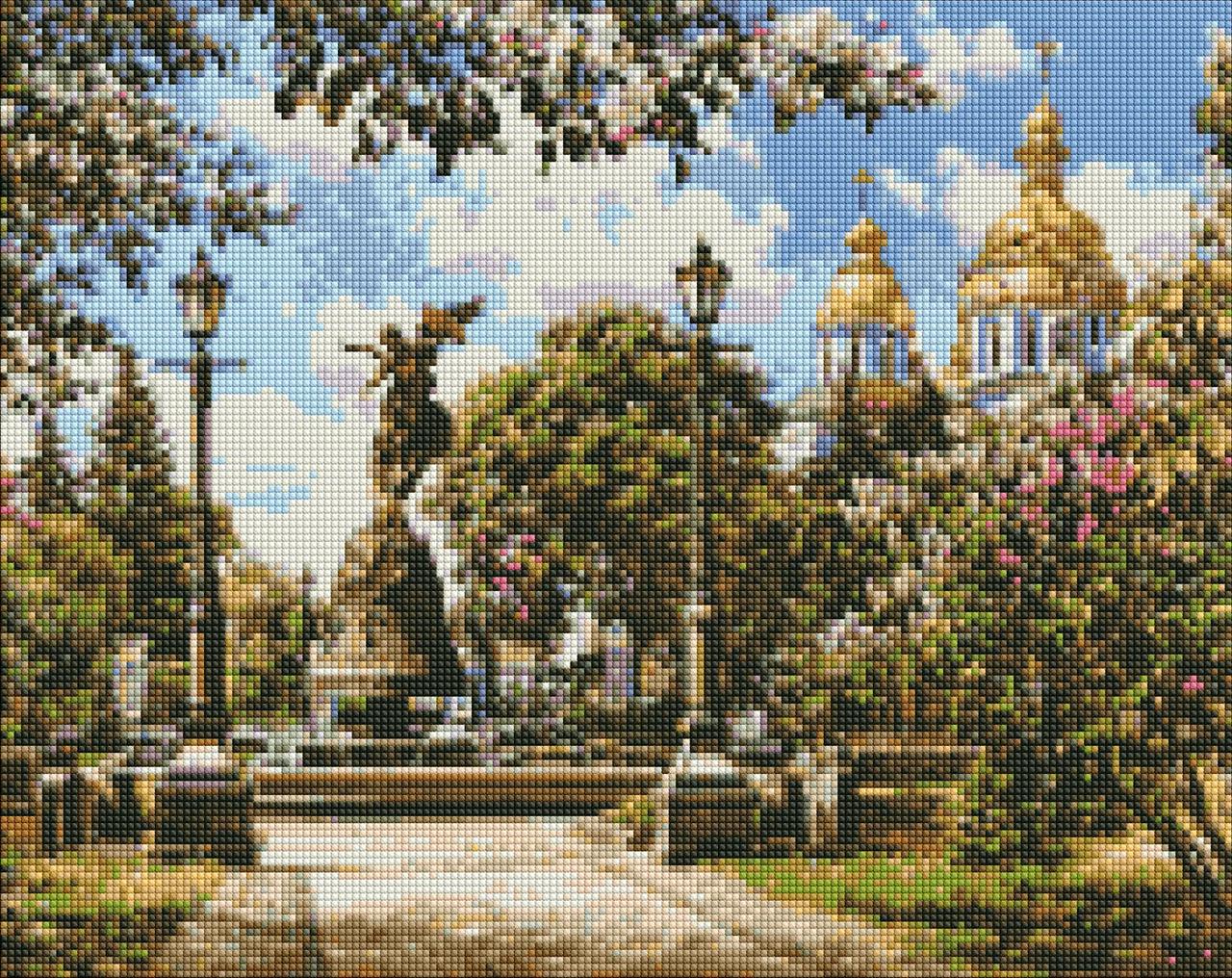 Алмазна мозаїка AMO7351 Володимирська гірка ©Сергій Брандт, 40x50см Ideyka на підрамнику