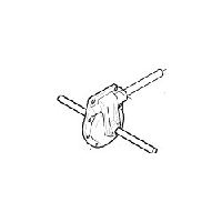 Редуктор в сборе для снегоуборщика Stiga Snow Flake/Power (1812-2759-01)