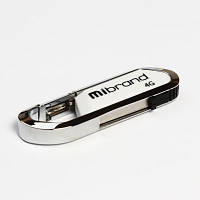 USB флеш накопитель Mibrand 4GB Aligator White USB 2.0 (MI2.0/AL4U7W) ha