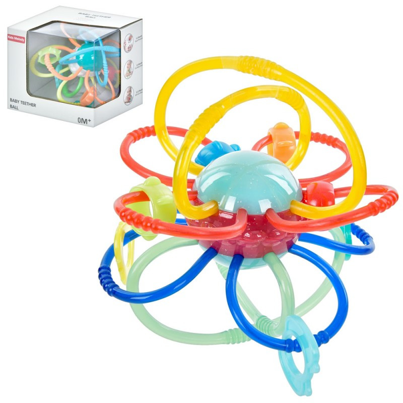 Брязкальце 6607A-B, гризунець, 2 кольори, фото 1