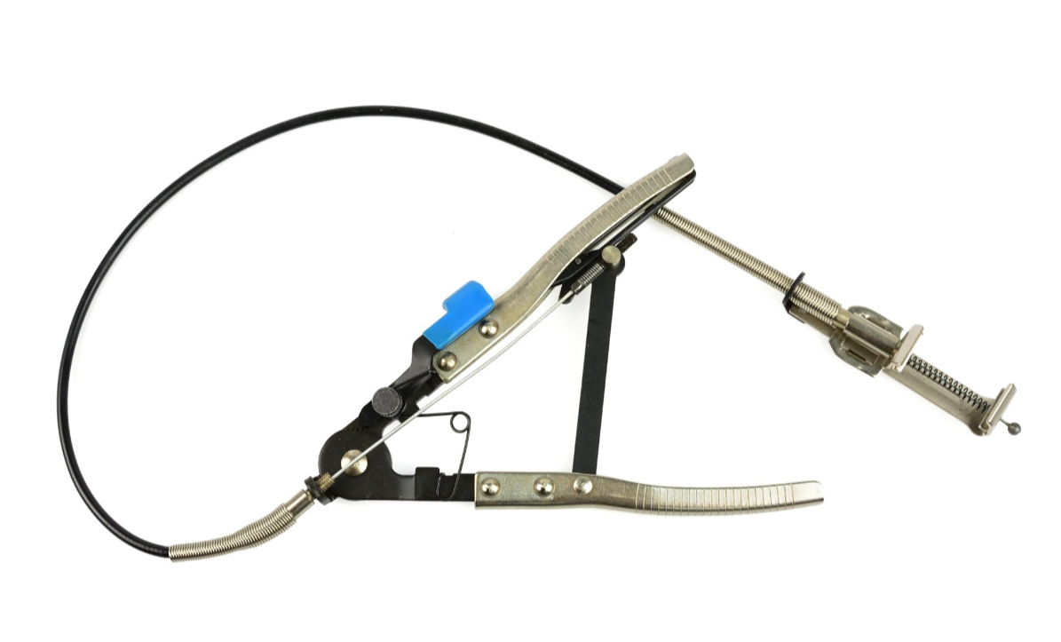 Щипці для хомутів з гнучким подовжувачем GEKO G01667, фото 1