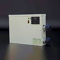 Электрический нагреватель для бассейна 11 кВт, 220V, электрический нагреватель с термостатом