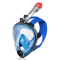 Полнолицевая маска SPECTRA 2.0 Aqua Speed 247-01 синий, черный, L/XL, Vse-detyam