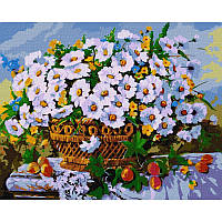 Картина за номерами "Літні квіти" ©Олександр Закусилов Ідейка KHO3118 40х50 см dl