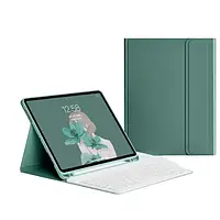 Чехол-клавиатура Infinity Case для Apple iPad 10.2/10.5 Dark Green украинская раскладка