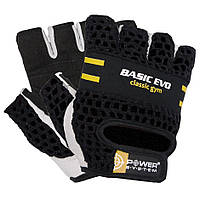 Перчатки для фитнеса "Basic EVO" Power System PS_2100E_XXL_Black/Yellow, Black/Yellow Line XXL, Vse-detyam