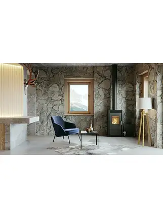 Сталева піч Defro Home VIVA Білий, фото 3