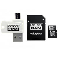 Картка пам'яті Goodram 32GB microSDHC class 10 UHS-I (M1A4-0320R12) ha