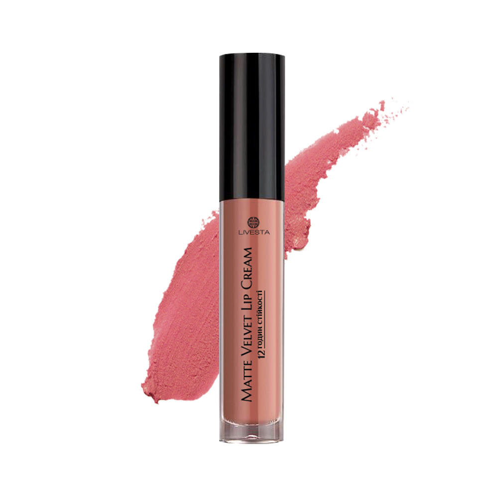 Рідка матова помада Livesta 6 Романтична любов, 5,5 мл, фото 1