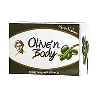 Натуральне косметичне мило з оливковою олією Olive’n Body, 100 г