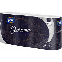Туалетная бумага Grite Charisma 4 слоя 8 рулонов (4770023348828) ha