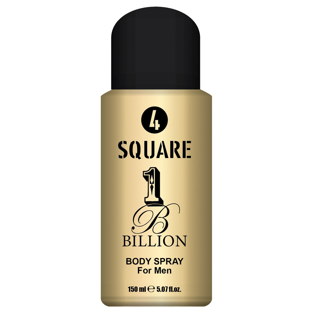 Чоловічий дезодорант-спрей 4 SQUARE One Billion, 150 мл, фото 1