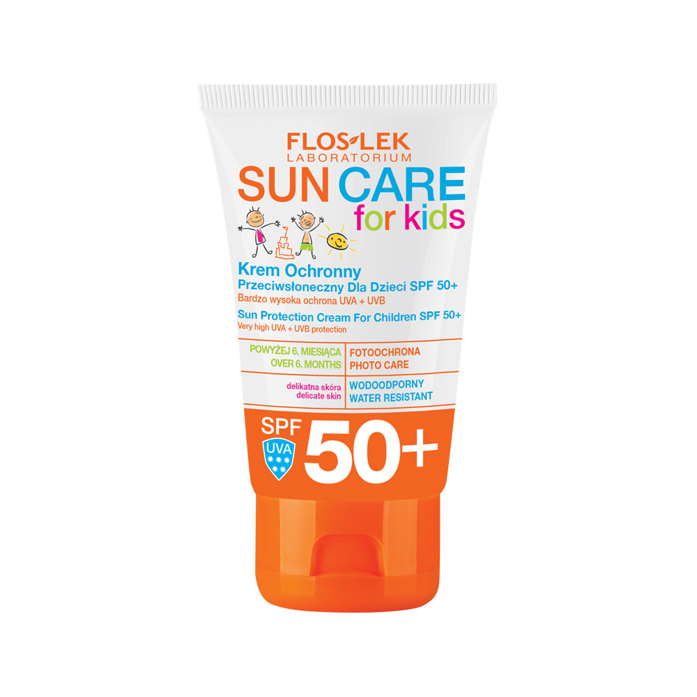 Сонцезахисний крем для дітей з SPF 50+ FLOSLEK, 50 мл