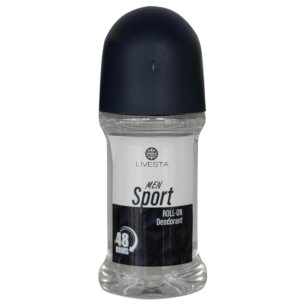 Чоловічий роликовий дезодорант Livesta Sport, 50 мл, фото 1